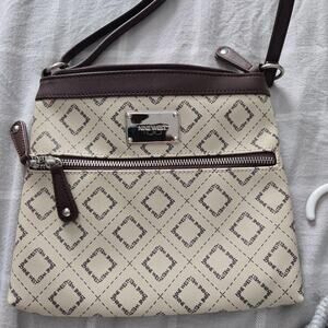 Nine West Printed Leather Crossbody Purses